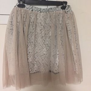 Forever 21+ Midi Full Skirt (plus-size)